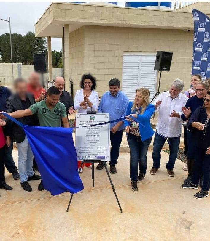 Inauguração da Estação de Tratamento de Esgoto